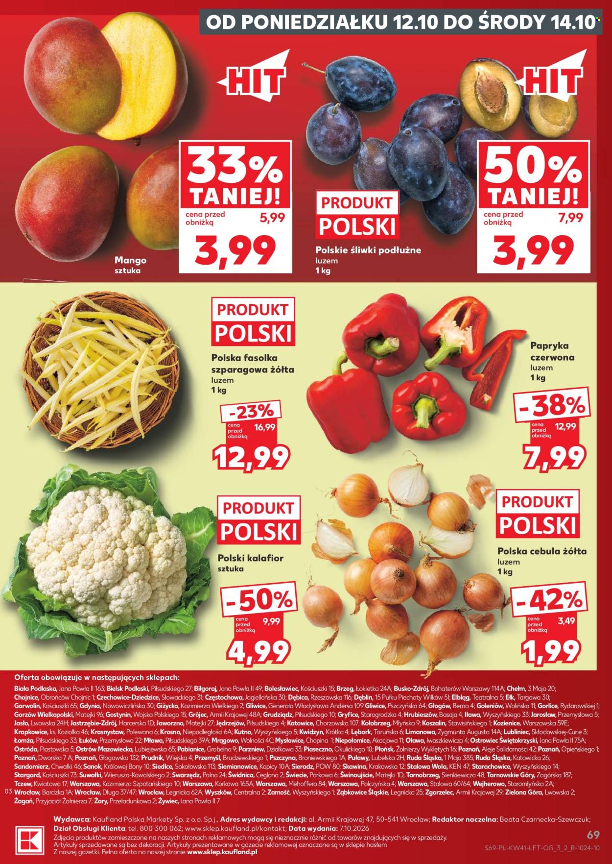 Leták Kaufland - 8.10.2026 - 14.10.2026. Strana 69