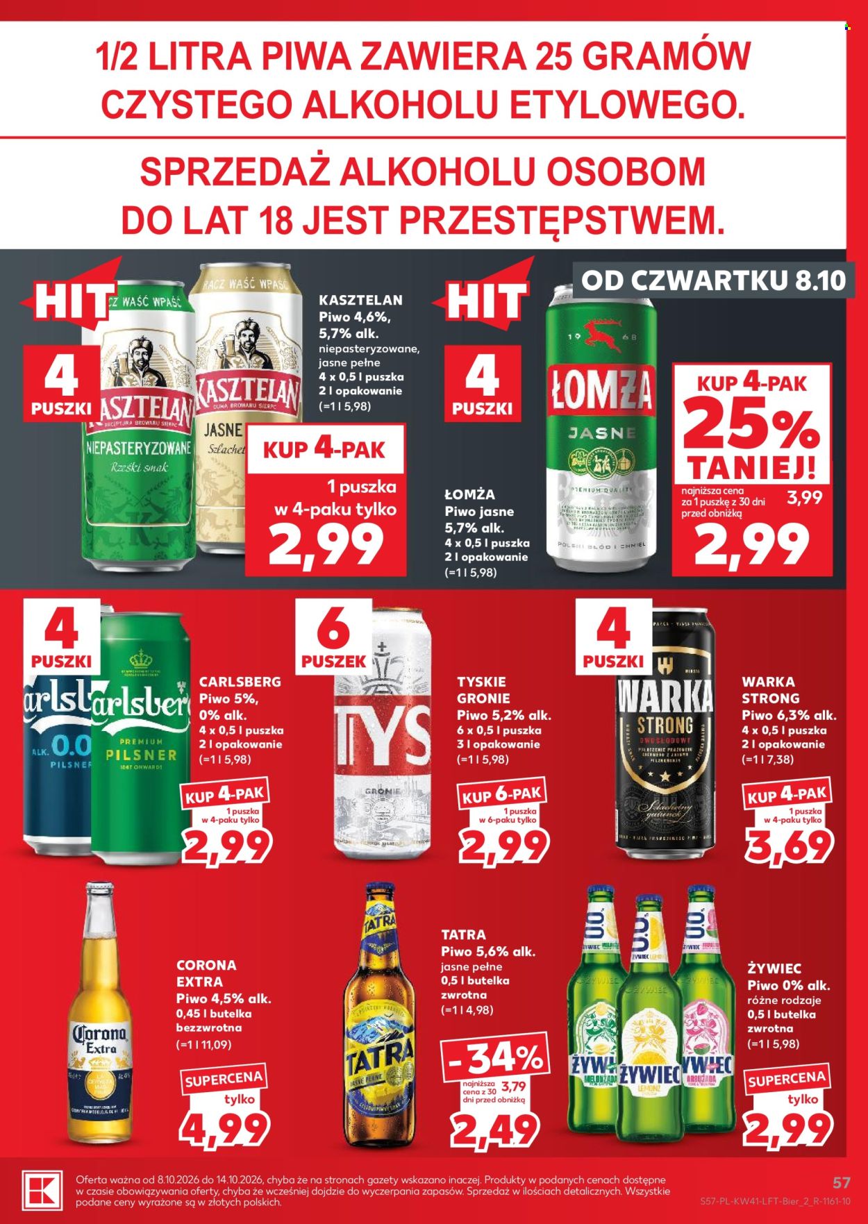 Leták Kaufland - 8.10.2026 - 14.10.2026. Strana 57