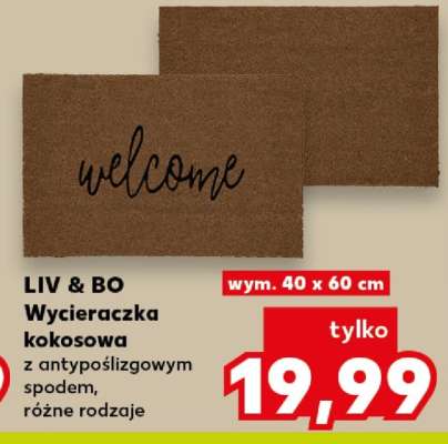 LIV & BO Wycieraczka kokosowa