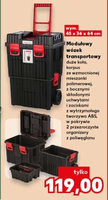 Modułowy wózek transportowy