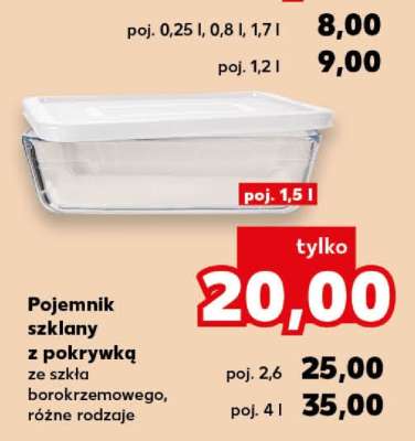 Pojemnik szklany z pokrywką