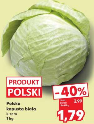 Polska kapusta biała luzem 1 kg
