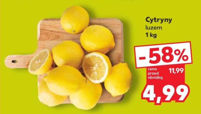 Cytryny, luzem 1 kg