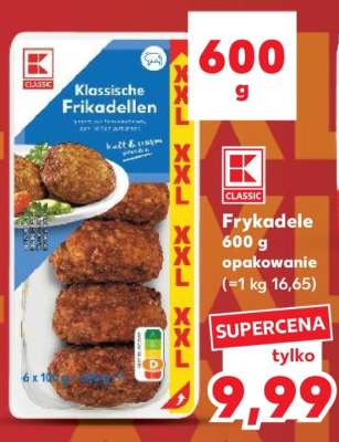 Frykadele 600 g opakowanie