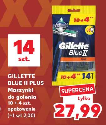 GILLETTE Blue II Plus
