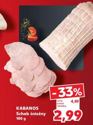 KABANOS Schab śnieżny 100 g