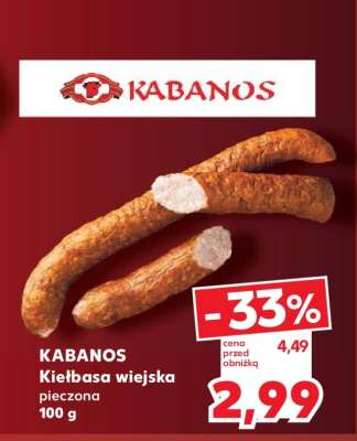 KABANOS Kiełbasa wiejska