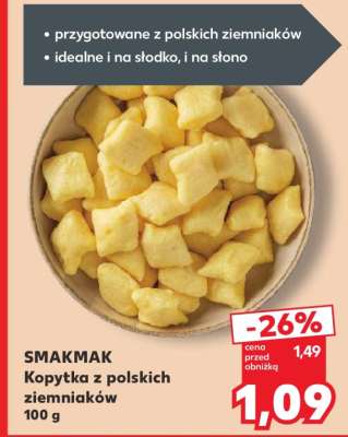 SMAKMAK Kopytka z polskich ziemniaków 100 g
