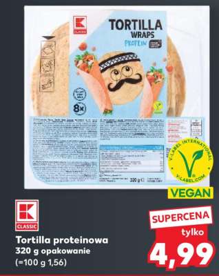 Tortilla proteinowa