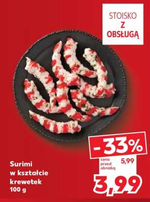 Surimi w kształcie krewetek 100 g