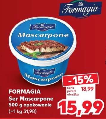 FORMAGIA Ser Mascarpone