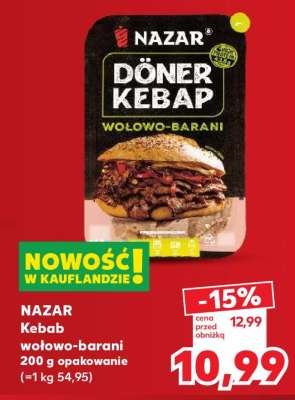 NAZAR Kebab wołowo-barani