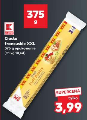Ciasto francuskie XXL