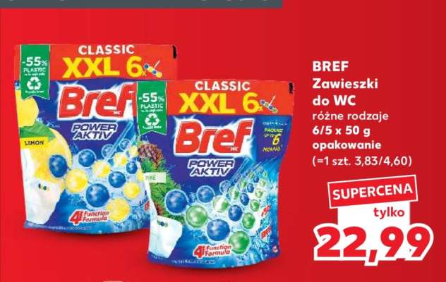 BREF Zawieszki do WC