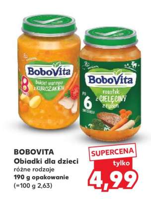 BOBOVITA Obiadki dla dzieci