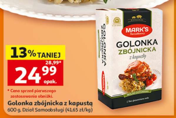 Golonka zbójnicka z kapustą