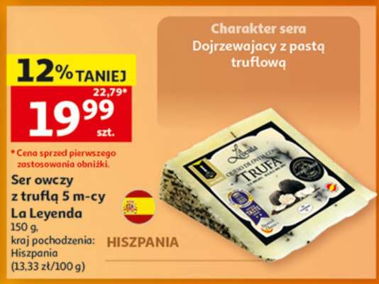 Ser owczy z truflą 5 m-cy La Leyenda