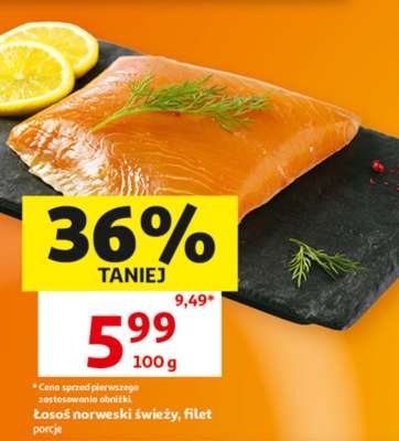 Łosoś norweski świeży filet