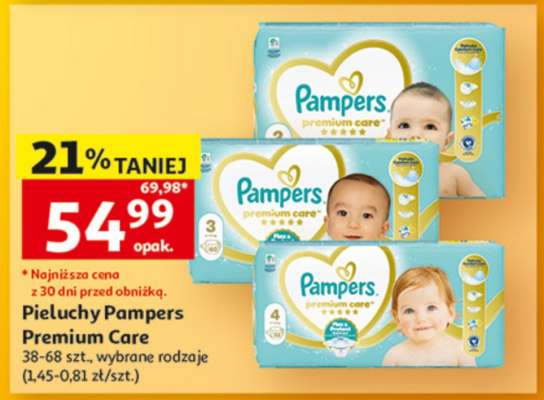 Pieluchy Pampers Premium Care