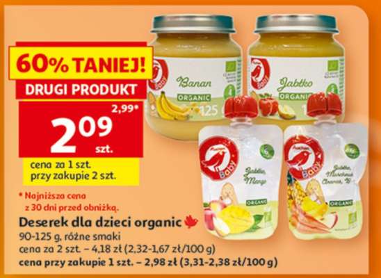 Deserek dla dzieci organic