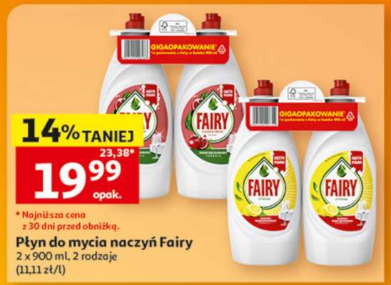 Płyn do mycia naczyń Fairy