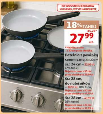 Patelnia z powłoką ceramiczną, śr.: 20 cm
