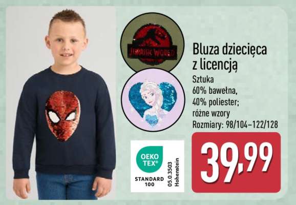 Bluza dziecięca z licencja