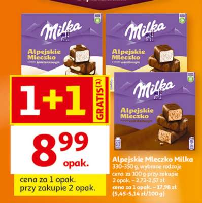 Alpejskie Mleczko MILKA