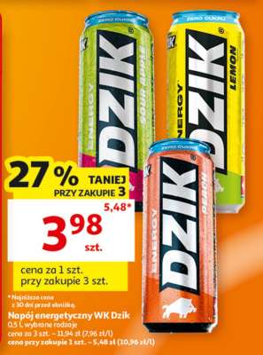 Napój energetyczny WK Dzik