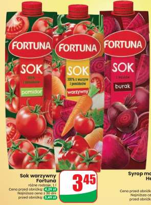 Sok warzywny Fortuna