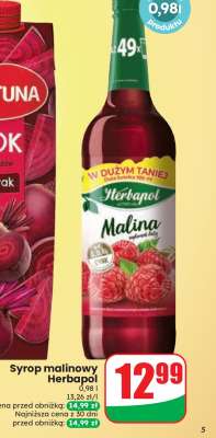 Syrop malinowy Herbapol