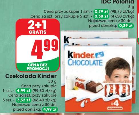 Czekolada Kinder