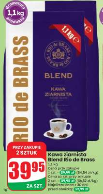Kawa ziarnista Blend Rio de Brass
