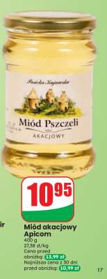 Miód akacjowy Apicom