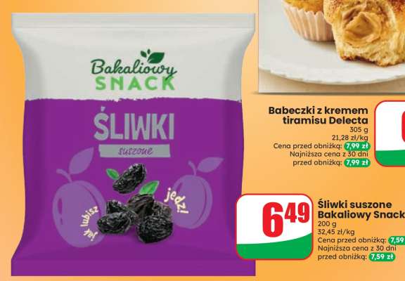 Śliwki suszone Bakaliowy Snack