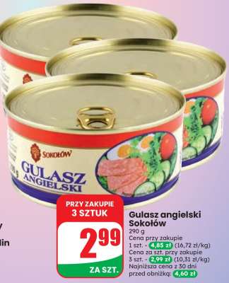 Gulasz angielski Sokołów