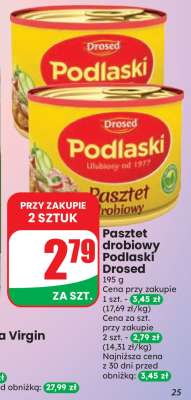 Pasztet drobiowy Podlaski Drosed