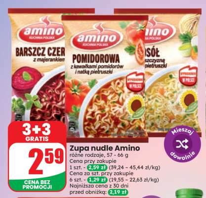 Zupa Nudle Amino