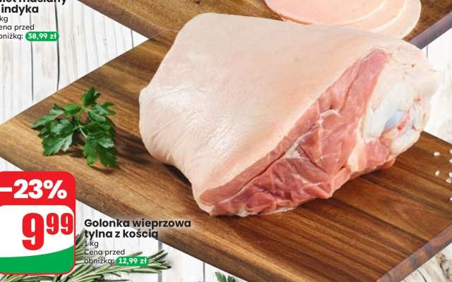 Golonka wieprzowa tylna z kością