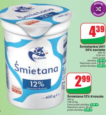 Śmietana 12% Krasula