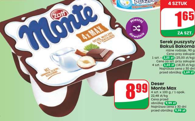 Deser Monte Max