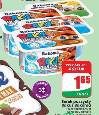 Serek puszysty Bakuś Bakoma