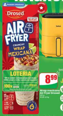 Wrap mexicana Air Fryer Drosed