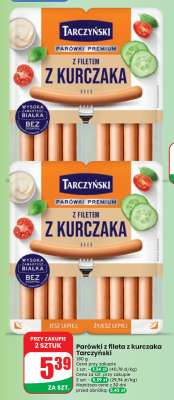 Parówki z fileta z kurczaka Tarczyński
