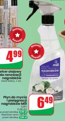 Płyn do mycia i pielęgnacji nagrobków Mill