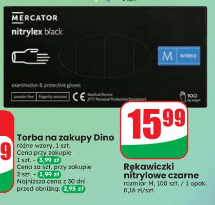 Rękawiczki nitrylowe czarne