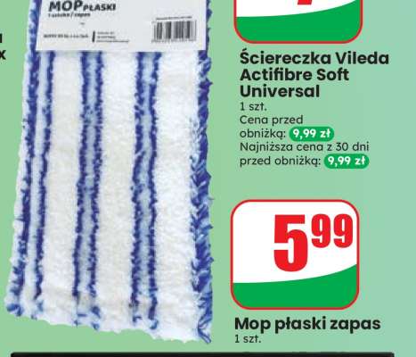 Mop płaski zapas