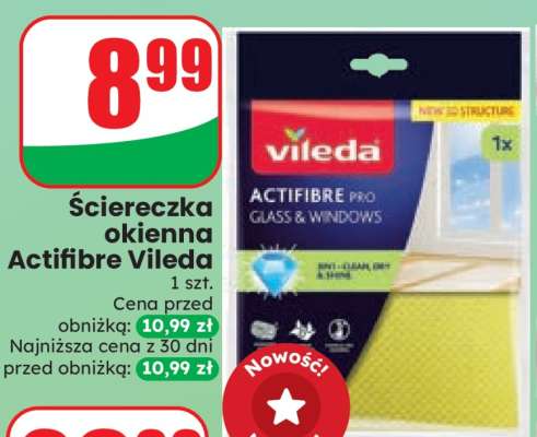 Ściereczka okienna Actifibre Vileda
