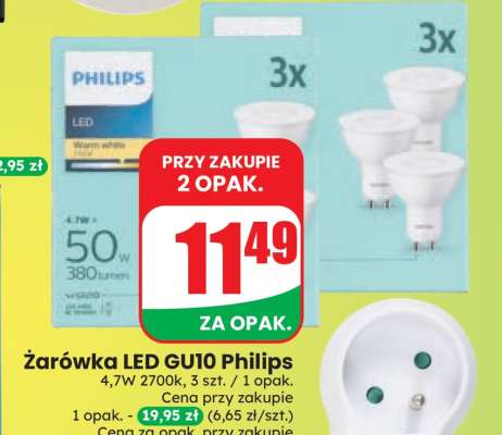 Żarówka LED GU10 Philips