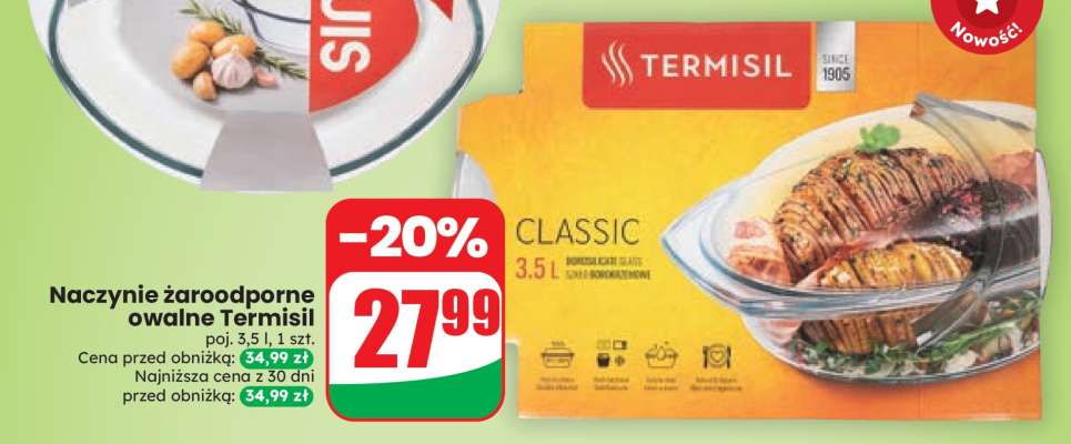Naczynie żaroodporne owalne Termisil
